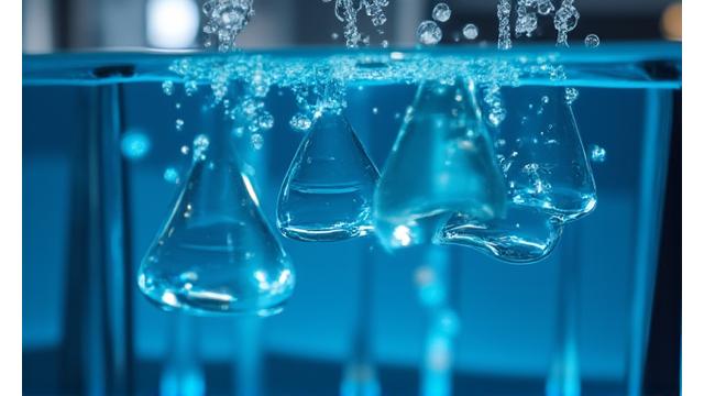 水槽のIoTセンサーとモニター