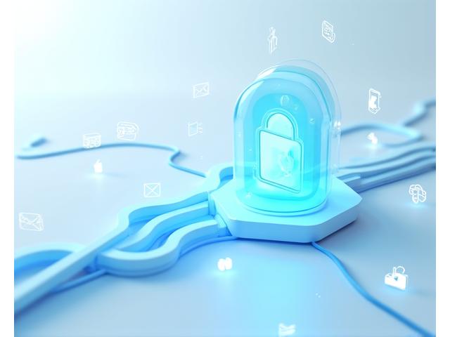 セキュアなデータ収集プロセスを示すフローチャートとアイコン